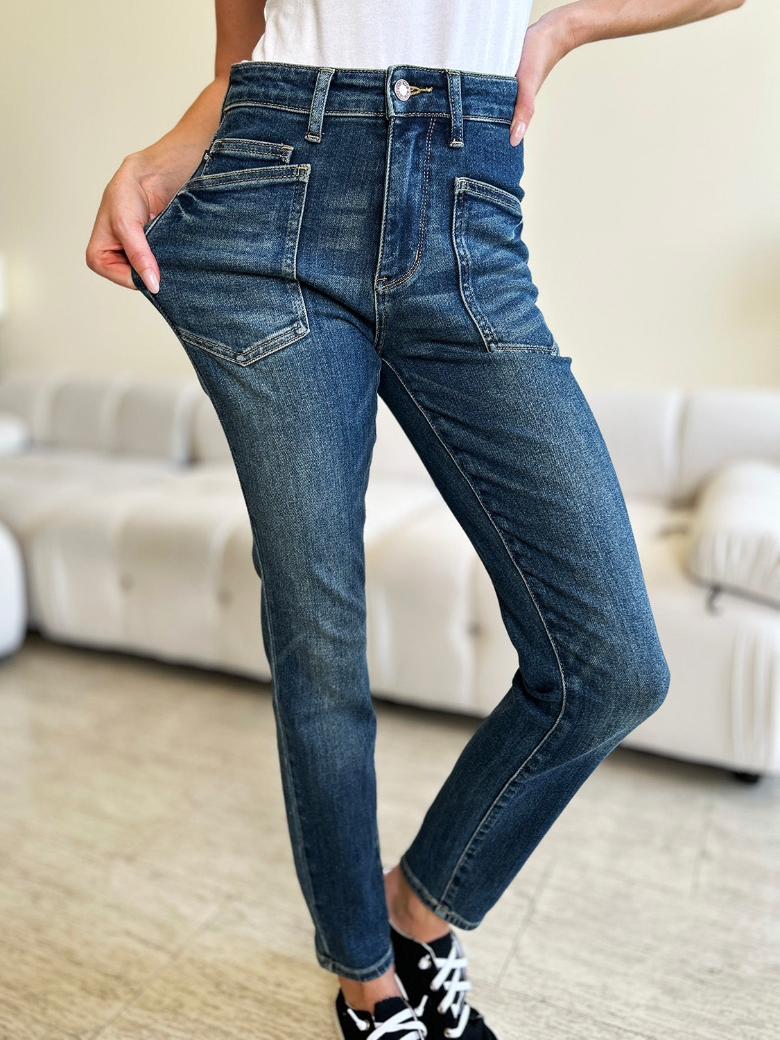 Amaya High Waist Skinny Jeans