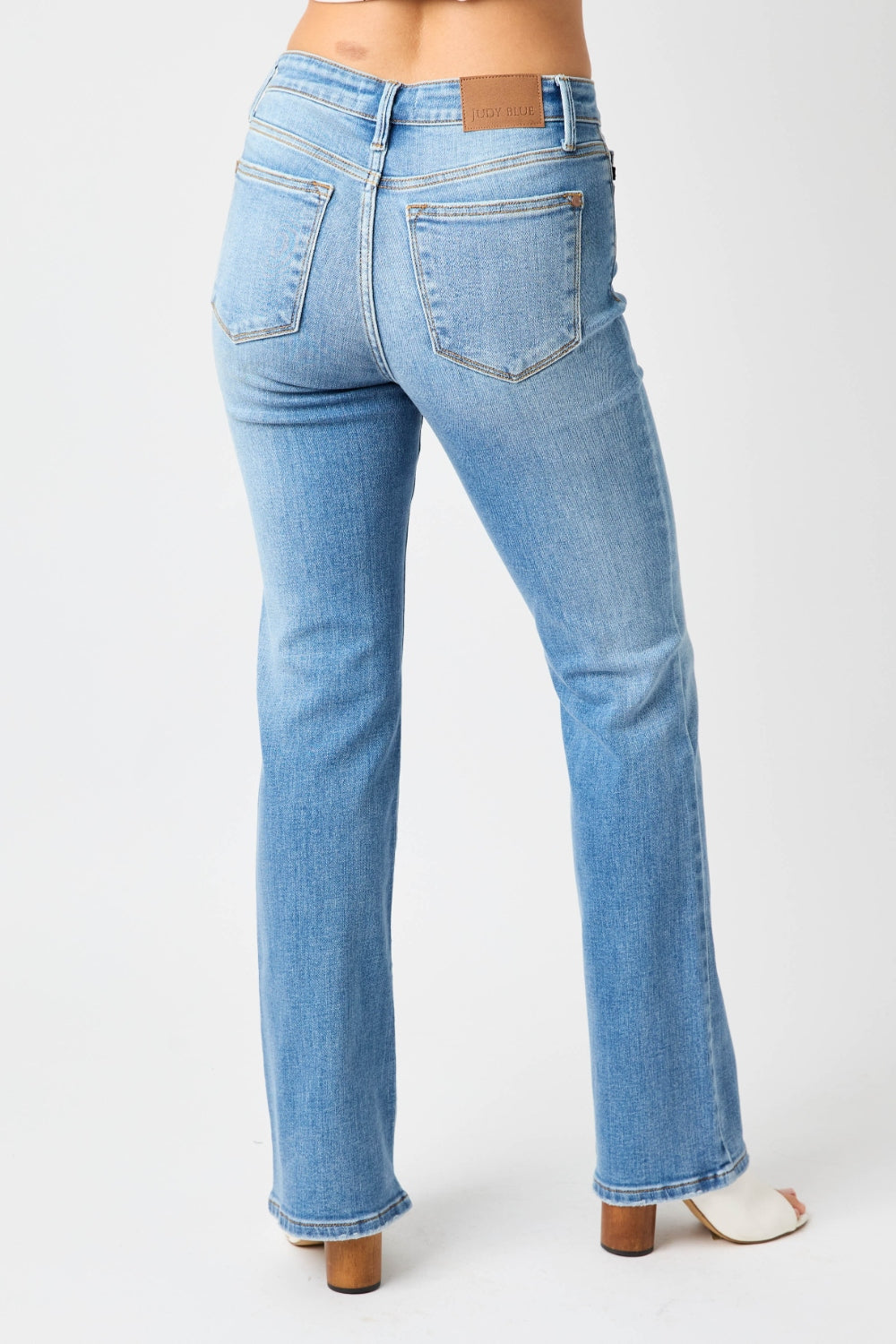 Penelope High Waist Straight Jeans