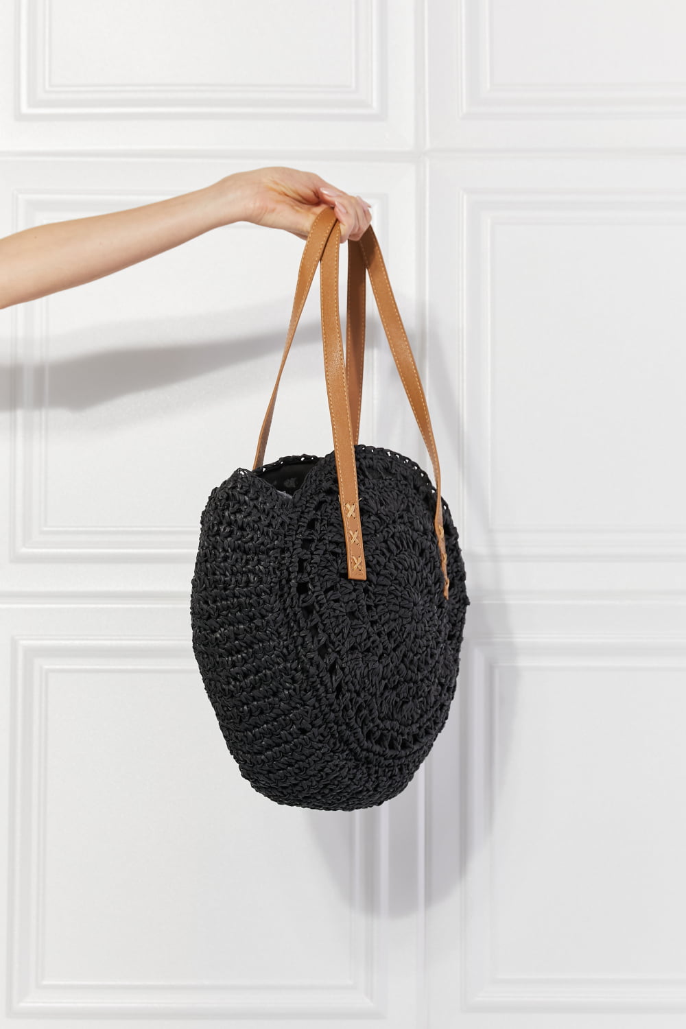 C'est La Vie Crochet Handbag - Tangerine Goddess
