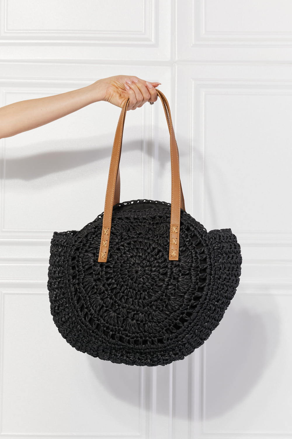 C'est La Vie Crochet Handbag - Tangerine Goddess