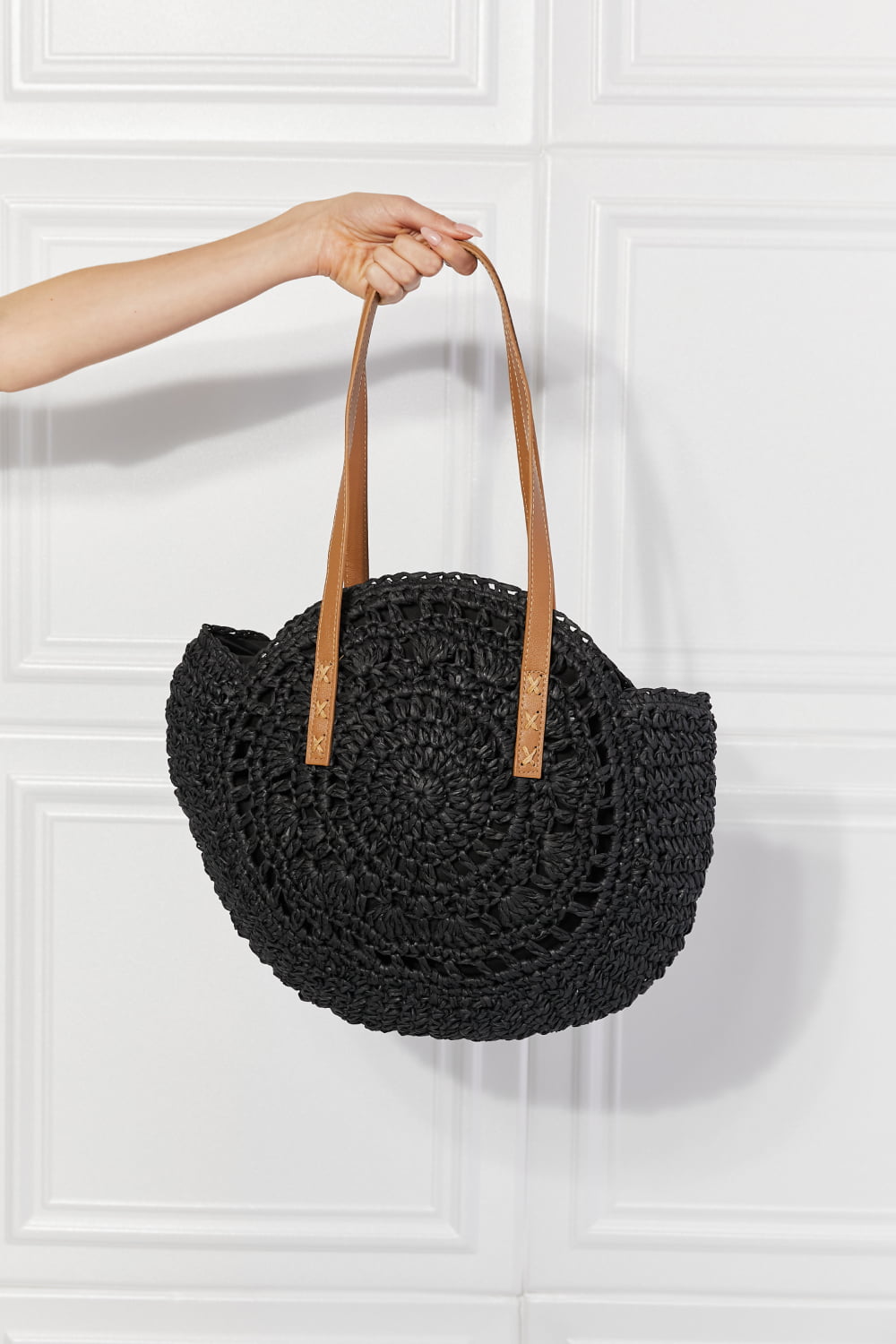 C'est La Vie Crochet Handbag - Tangerine Goddess