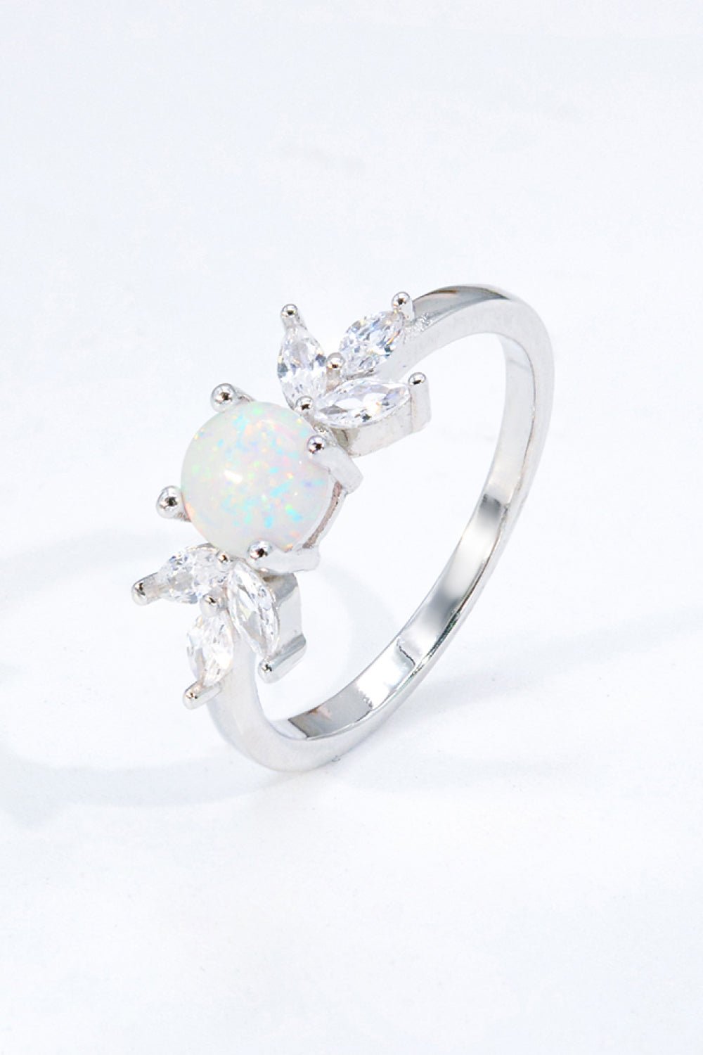 Opal and Zircon Ring - Tangerine Goddess