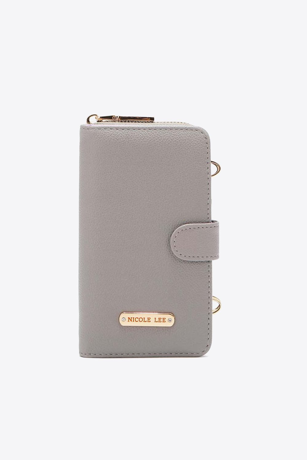 Two-Piece Crossbody Phone Case Wallet - Wallet Tangerine Goddess Gray Dawn / One Size